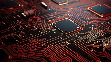 Circuit board, computer chip