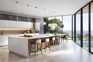 Sticker - Modern Minimalist Kitchen