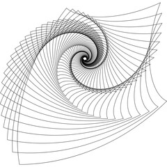 Fototapete - abstract shape