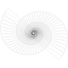 Poster - background with a circle