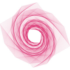 Poster - Pink rose flower. Angles