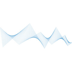 Fototapete - Abstract background with waves. Angles