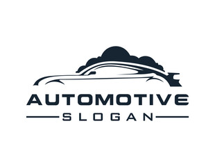 Leinwandbilder - Logo about Automotive and Car on a white background. created using the CorelDraw application.