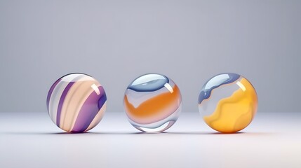 Glass spheres, generative AI