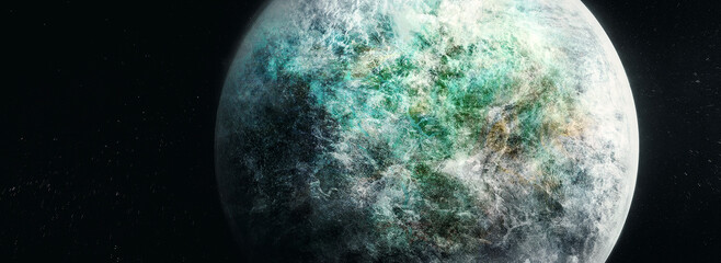 Wall Mural - planet in space.