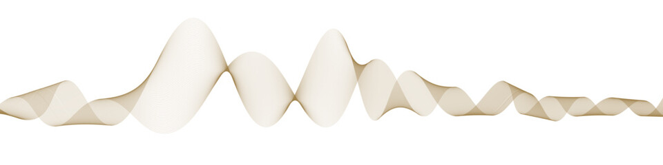 Poster - Vector wave dynamic gold lines. Gold wave on transparent background. Luxury background for your design. Vector EPS 10