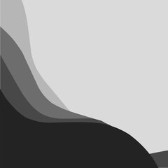 Wall Mural - a background illustration that has a gray color