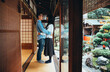 © oneinchpunch - Young japanese couple spending time in their house