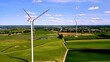 © Piotr - wiatrak energia śmigła urządzenie energetyka farma wiatrowa