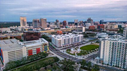 Central business district in Orlando downtown, Florida, Orlando  is the 23rd largest metropolitan area in the United States of America.