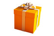 orange and white giftbox