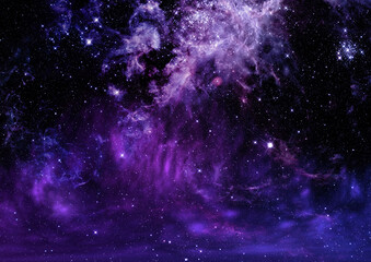 Wall Mural - star field in space a nebulae and a gas congestion. 