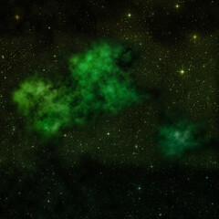 Wall Mural - small part of an infinite star field of space in the universe. 