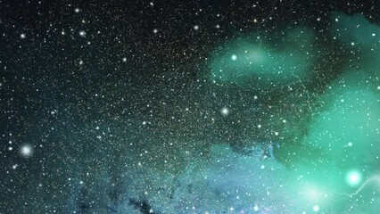Wall Mural - beautiful view of an abstract starry colorful galaxy sky background
