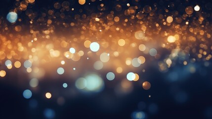 Wall Mural - abstract bokeh particles background