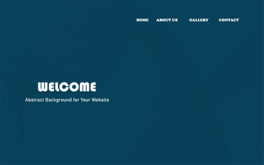 Abstract wave background for home page, website landing page, and so on