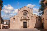 Fototapeta Nowy Jork - The medioeval cathedral in the historic center of Otranto, Lecce, Italy