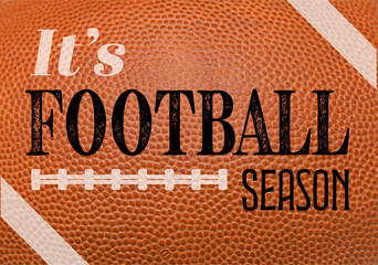 It's football season - American football