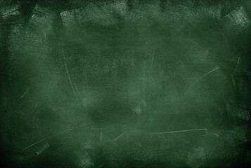 Wall Mural - green blackboard or chalkboard