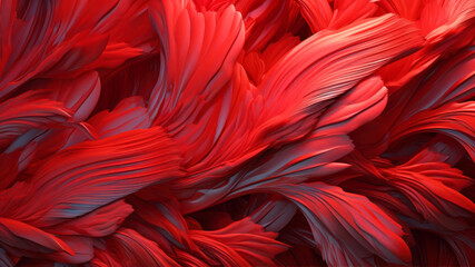 Poster - Abstract background of red and blue colors.  generative ai