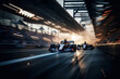 © maylim - ai generated  Illustration  sport racing cars arein a row
