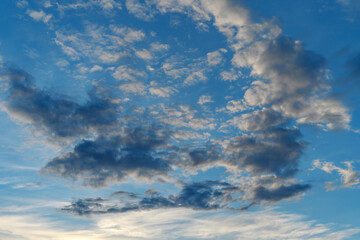 Wall Mural - beautiful cloudy sky. cloudy sky as abstract background