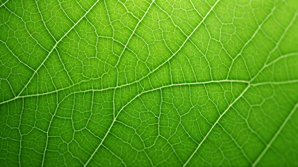 Green texture of leaves. Created with Generative AI technology.