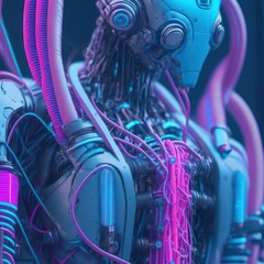 Poster - Technological cyborg