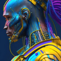 Poster - Technological cyborg