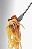 Fototapeta Las - the Italian pasta with seafood