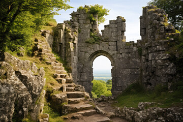 Ruins of an ancient castle