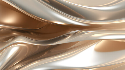 gold liquid background wallpaper 4k high resolution created with generative ai