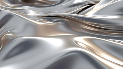 sliver liquid background wallpaper 4k high resolution created with generative ai