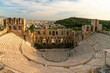 Odeon of Herodes Atticus theater by the acropolis, Athens, Greece