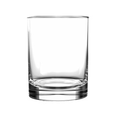 Wall Mural - empty glass isolated on white