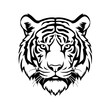 © HappySoulDigitalArt - tiger head vector