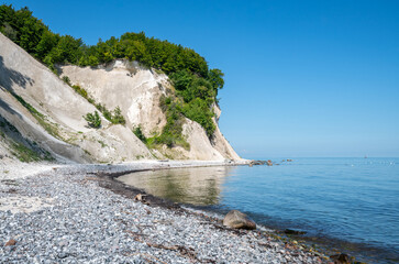 Wall Mural - chalk cliffs on rügen (ruegen) island, mecklenburg-vorpommern, germany