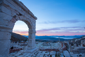 Wall Mural - Antoninus Fountain of Sagalassos in Burdur, Turkey