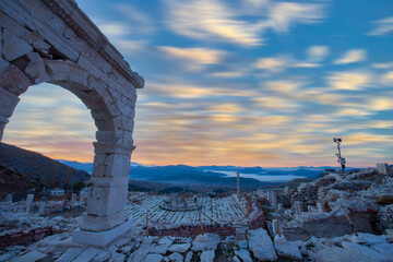 Wall Mural - Antoninus Fountain of Sagalassos in Burdur, Turkey