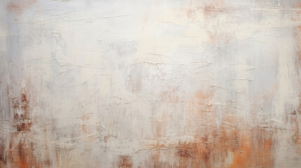 Wall Mural - old white wall weathered cream oil paint texture natural background