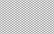 black wire mesh isolated on white background, barrier net, wire net metal wall, barbed wire fence, black grid for backdrop, fence barb for construction zone, wire grid of fence for wallpaper, vector.
