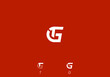 © ahmadfaiz - Logo Letter T or TG. logo Typography and the meaning. logo modern, minimalist and editable color