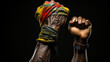 © Bartek - Path of Progress: Symbolic Illustration for Black History Month Commemoration