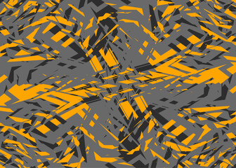 Poster - Abstract background with seamless rough lines pattern. Abstract grunge texture pattern