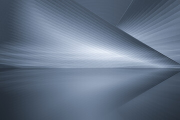Poster - Artificial interior space metal texture scene texture background