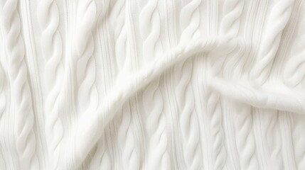  a close up of a white fabric with wavy lines on it.  generative ai