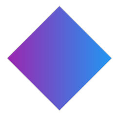 Wall Mural - gradient rhomb icon
