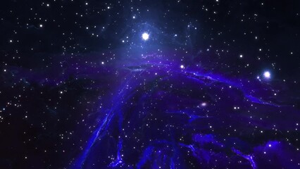 Wall Mural - night starry sky, milky way in beautiful night horizon. cosmic nebulae and star clusters move slowly