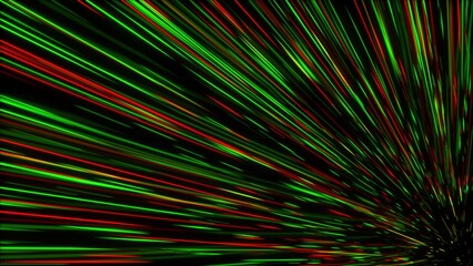 Poster - Abstract hyperspace background
