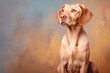 vizsla dog portrait AI generative